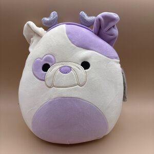 Squishmallow Bulldog 12 inch NWT